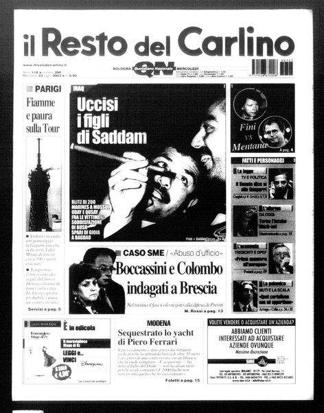 Il Resto del Carlino : giornale dell'Emilia